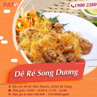 “Điểm danh” 10 nhà hàng ẩm thực Việt hút khách nhất tại Hai Bà Trưng