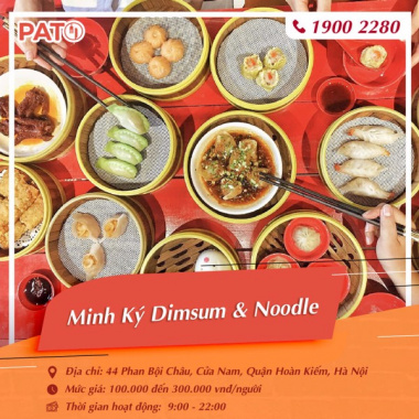 Muốn ăn Dimsum mà chưa biết đi đâu? Mách bạn 8 Nhà hàng Dimsum ngon nhất Hà Nội