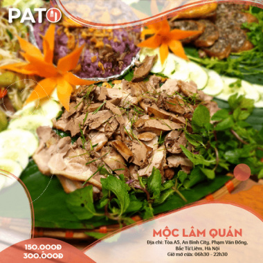 Top 10 nhà hàng Việt dành cho những hộ gia đình quận Bắc Từ Liêm