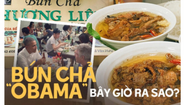 How is the famous “Bun Cha Obama” in Hanoi after 6 years?