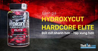 Hydroxycut Hardcore Elite – Tập sung hơn, đốt mỡ “kinh” hơn