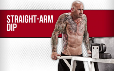 Straight Arm Dip – Tập cơ cầu vai với thanh xà kép
