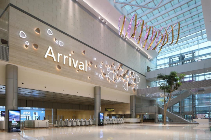 du lịch singapore, sân bay changi, singapore, terminal 4 sân bay changi, tin du lịch, các hãng hàng không đổi ga đến và đi qua terminal 4 sân bay changi