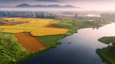 The photo series ‘Vietnamese beauty from above’ won the international prize