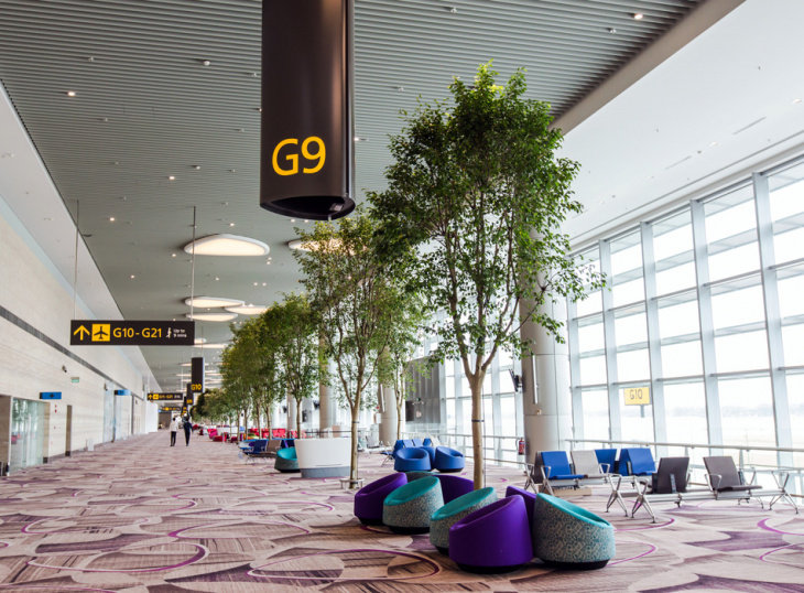 du lịch singapore, sân bay changi, singapore, terminal 4 sân bay changi, tin du lịch, khám phá nhà ga terminal 4 sân bay changi mới khai trương cực hiện đại
