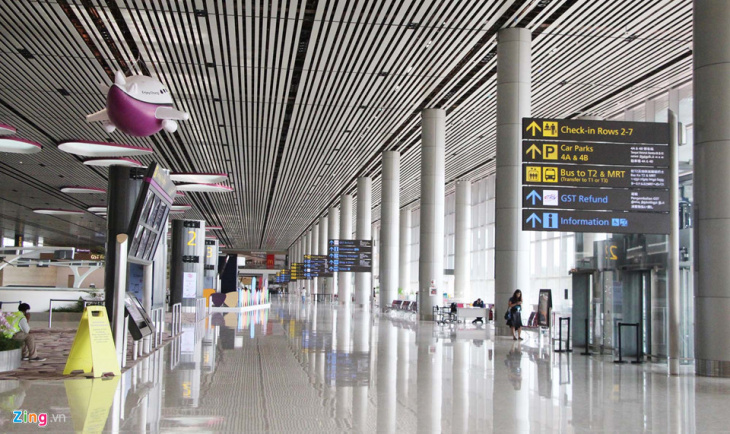 du lịch singapore, sân bay changi, singapore, terminal 4 sân bay changi, tin du lịch, khám phá nhà ga terminal 4 sân bay changi mới khai trương cực hiện đại