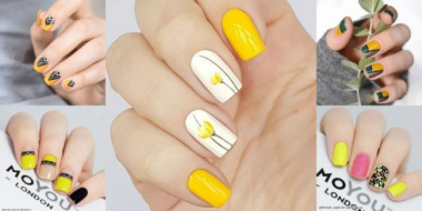 30+ Ý tưởng về những mẫu nail màu vàng cực đẹp hot trend