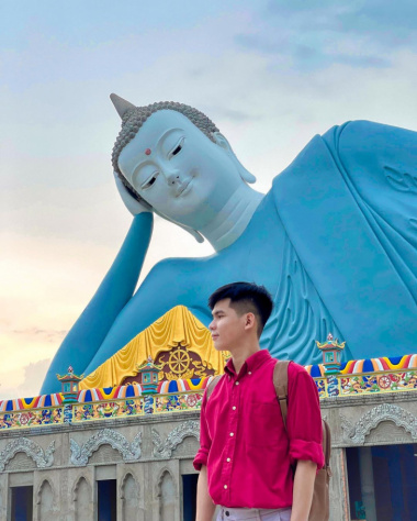 Checkin ngay tượng Phật niết bàn lớn nhất Việt Nam ở miền Tây