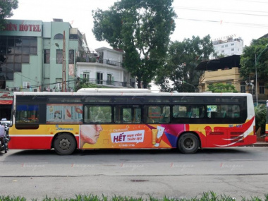 Top 9  Công ty cung cấp dịch vụ quảng cáo xe bus tốt nhất tại Hà Nội