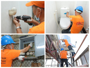 Top 12  dịch vụ sửa chữa điện nước tại nhà tốt nhất tại TP. HCM