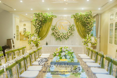 Top 6  Dịch vụ trang trí tiệc cưới đẹp và uy tín nhất tỉnh Hà Tĩnh