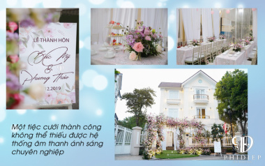 Top 8  Dịch vụ trang trí tiệc ngoài trời đẹp và uy tín nhất tại Hà Nội
