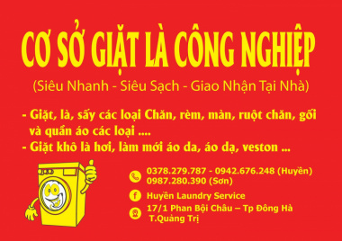 Top 3  Dịch vụ giặt ủi tốt nhất tỉnh Quảng Trị