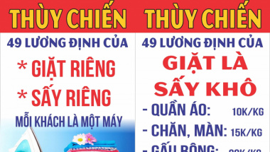 Top 8  Dịch vụ giặt ủi tốt nhất tỉnh Khánh Hòa