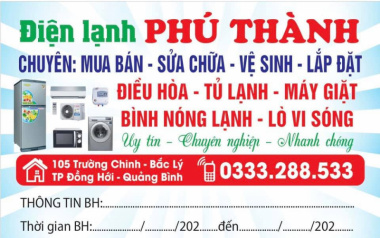 Top 7  Dịch vụ sửa chữa máy giặt tại nhà uy tín nhất tỉnh Quảng Bình