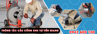 Top 5  Công ty rút hầm cầu, thông cống nghẹt uy tín nhất tỉnh Tiền Giang