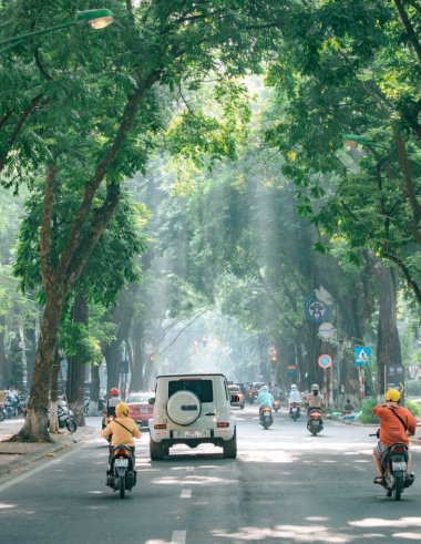 Ngắm loạt ảnh “đặc sản” thủ đô mùa thu – những chiếc xe hoa đầy màu sắc của thành viên Việt Nam Ơi