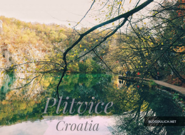 Níu kéo chút thu ở Di sản thế giới Plitvice Lake Croatia