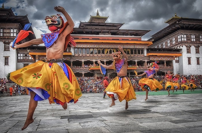 tu viện rinpung dzong bhutan, khám phá, trải nghiệm, tu viện rinpung dzong bhutan: điểm tham quan hàng đầu thung lũng paro
