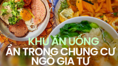 Visit Ngo Gia Tu apartment building (HCMC) – a “food paradise” with affordable prices, what to eat?
