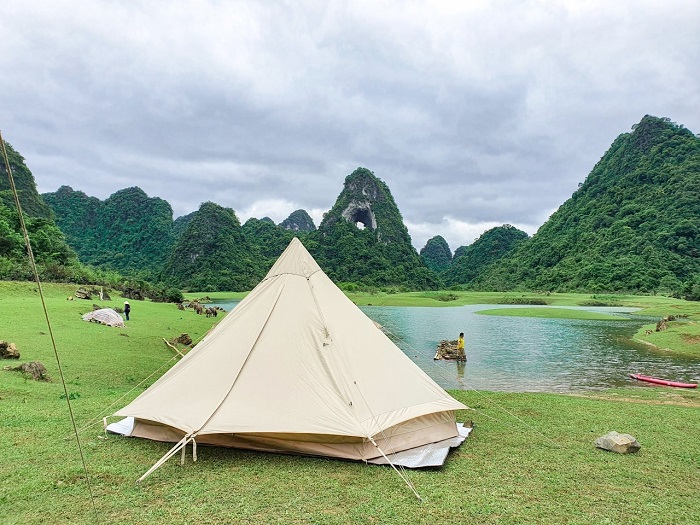 cao bang eco camping, khám phá, trải nghiệm, cao bang eco camping – trải nghiệm cắm trại và chill cạnh núi mắt thần tuyệt đẹp 