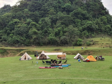 Cao Bang Eco Camping – trải nghiệm cắm trại và chill cạnh núi Mắt Thần tuyệt đẹp 