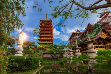 Chùa Minh Thành – Quần thể kiến trúc độc đáo giữa phố núi Pleiku