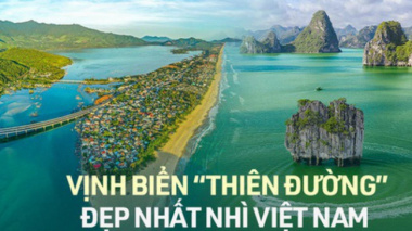 3 ravishing bays in Vietnam are on the list of “Club of the most beautiful bays in the world”