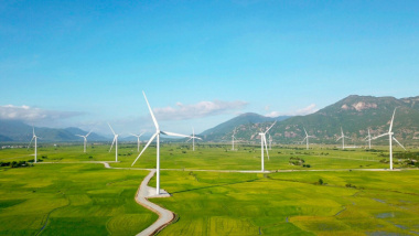Lạc vào xứ “Hà Lan” tại cánh đồng điện gió Đầm Nại, Ninh Thuận
