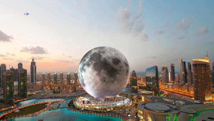 du lịch dubai, moon world resorts, tour dubai gia re, điểm đến dubai, dubai dự kiến xây khách sạn mặt trăng khổng lồ đầu tiên