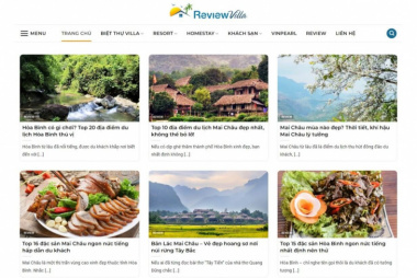 Reviewvilla.vn – Website chuyên review villa, khách sạn ở Việt Nam