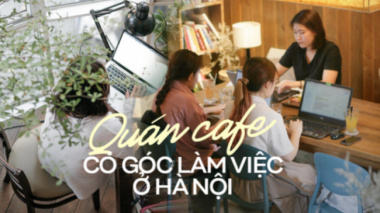 Cafes that “motivate” Hanoi office workers to work productively all-day