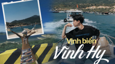 Spend a full day visiting Vinh Hy Bay, which is known as one of the four most beautiful bays in Vietnam