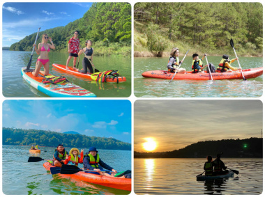 Tour Trải Nghiệm Chèo Thuyền Sup/kayak Hồ Tuyền Lâm