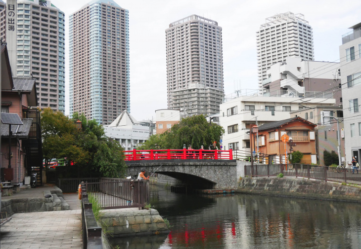 , ngắm cảnh, điểm đẹp, nhật bản, nhật bản, tsukishima - khu phố cổ điển ngay giữa lòng thủ đô tokyo hoa lệ