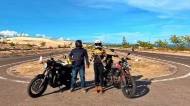 15 days of honeymoon through Vietnam by motorbike