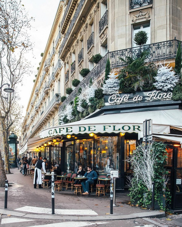 quán cafe đẹp ở paris, khám phá, trải nghiệm, dạo qua những quán cafe đẹp với không gian lãng mạn bậc nhất ở paris