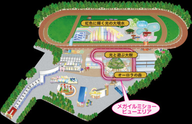 Khám phá Tokyo Mega Illumination: Công viên giải trí ngoài trời rực rỡ