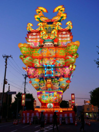 Lễ hội phao chỉ có ở Nhật Bản