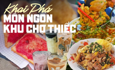 The Thiec Market in Ho Chi Minh City has a lot of mouth-watering dishes with more than a decade of seniority for young people to discover