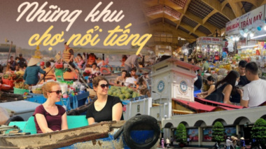 Take a look at the famous markets throughout Vietnam, everywhere is crowded with foreign tourists