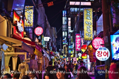 Itaewon – Con phố không ngủ nổi tiếng Hàn Quốc