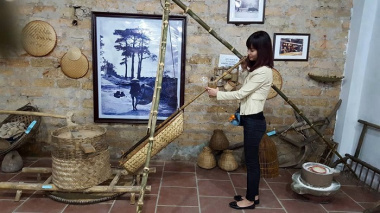 Khám phá vườn nghệ thuật Sông Thương Bắc Giang với vô số góc check-in ấn tượng