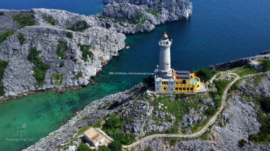 See the oldest lighthouse in Vietnam located on a wild, rugged island