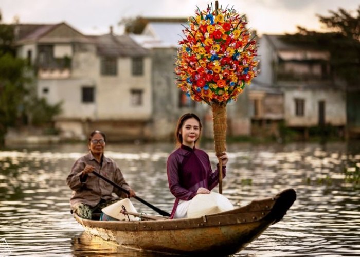 Nét đẹp làng hoa giấy Thanh Tiên xứ Huế với hơn hơn 300 năm lịch ...