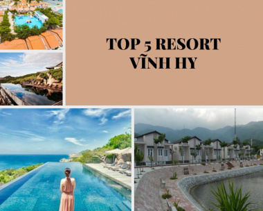 Những resort Vĩnh Hy gần biển có hồ bơi nổi tiếng nhất 2022