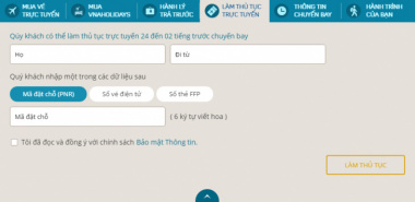 Hướng dẫn check-in online các hãng hàng không Việt Nam nhanh chóng, thuận tiện