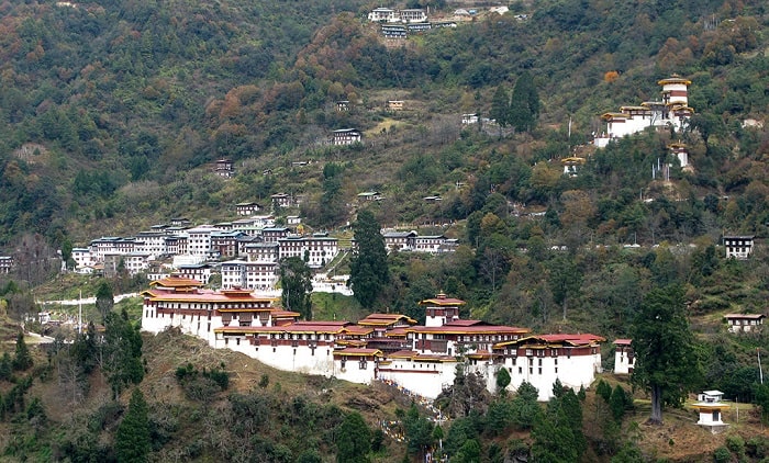 pháo đài trongsa dzong, khám phá, trải nghiệm, pháo đài trongsa dzong: kiến trúc pháo đài lớn nhất bhutan