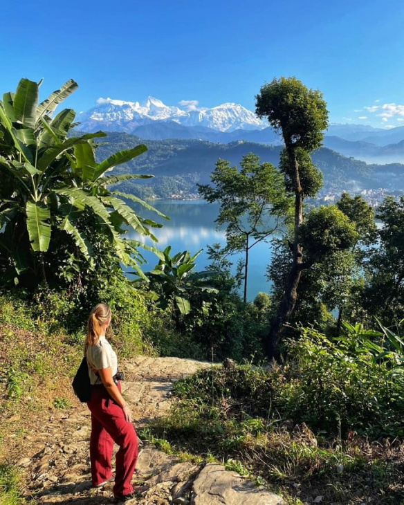 làng sarangkot nepal, khám phá, trải nghiệm, mãn nhãn khung cảnh hoành hôn đẹp lịm tim ở làng sarangkot nepal