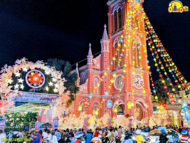 Top 7 Địa Điểm Đón Giáng Sinh Đẹp Nhất ở Sài Gòn Năm Nay